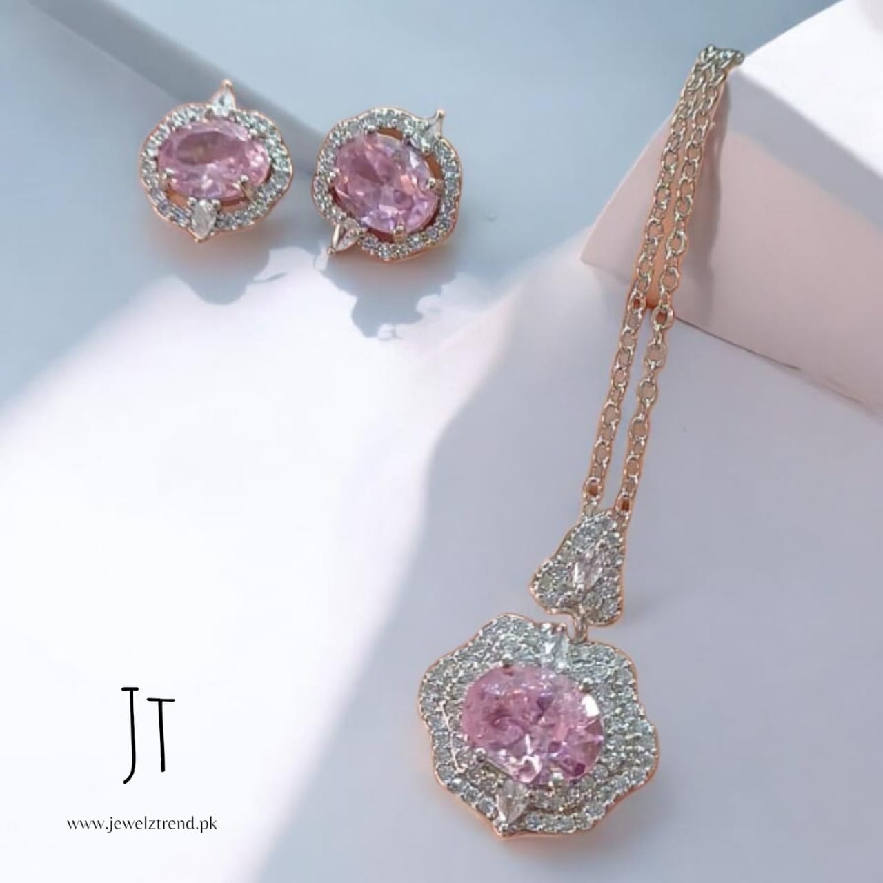 Silver AD Locket Set
