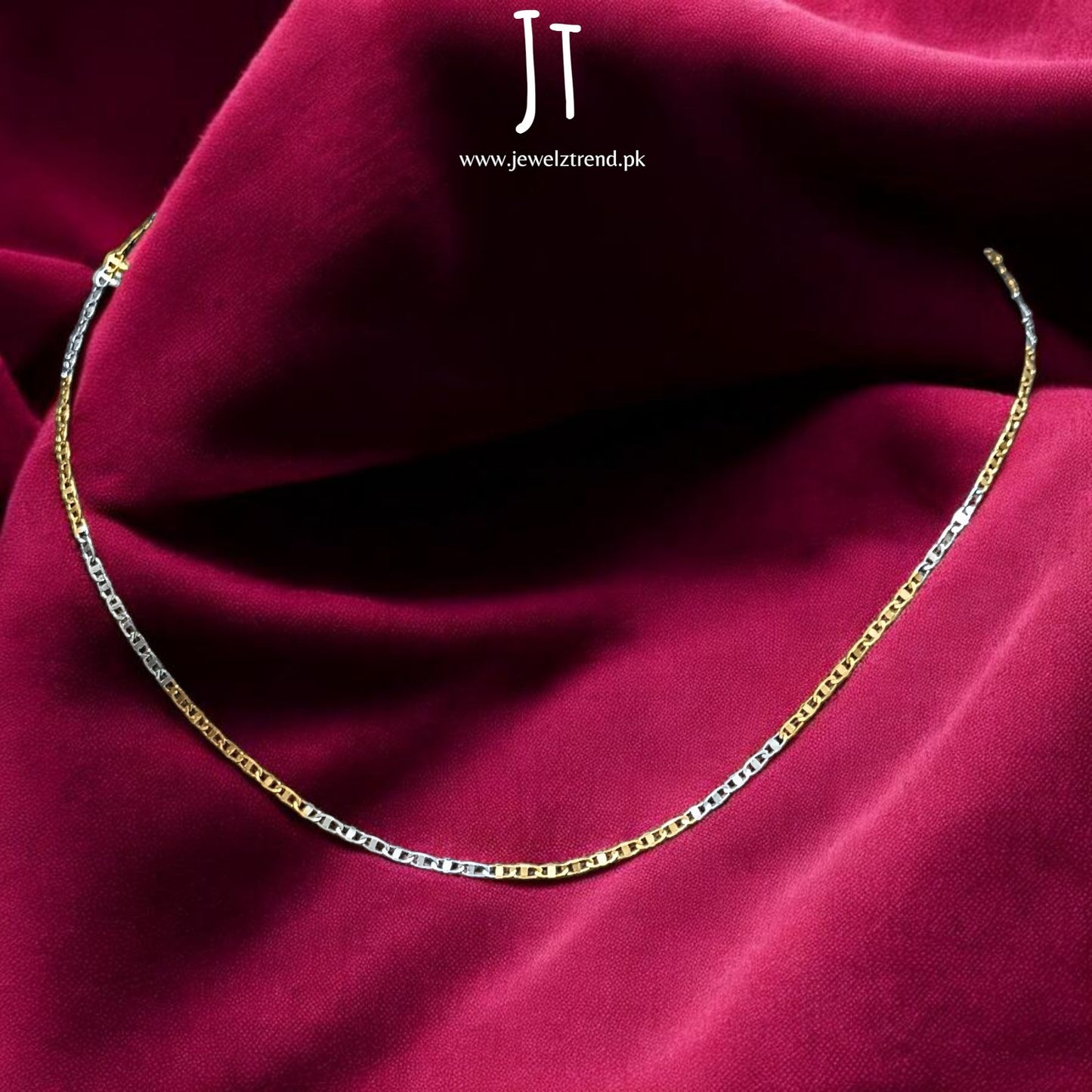 2 Tone Chain: Neckline