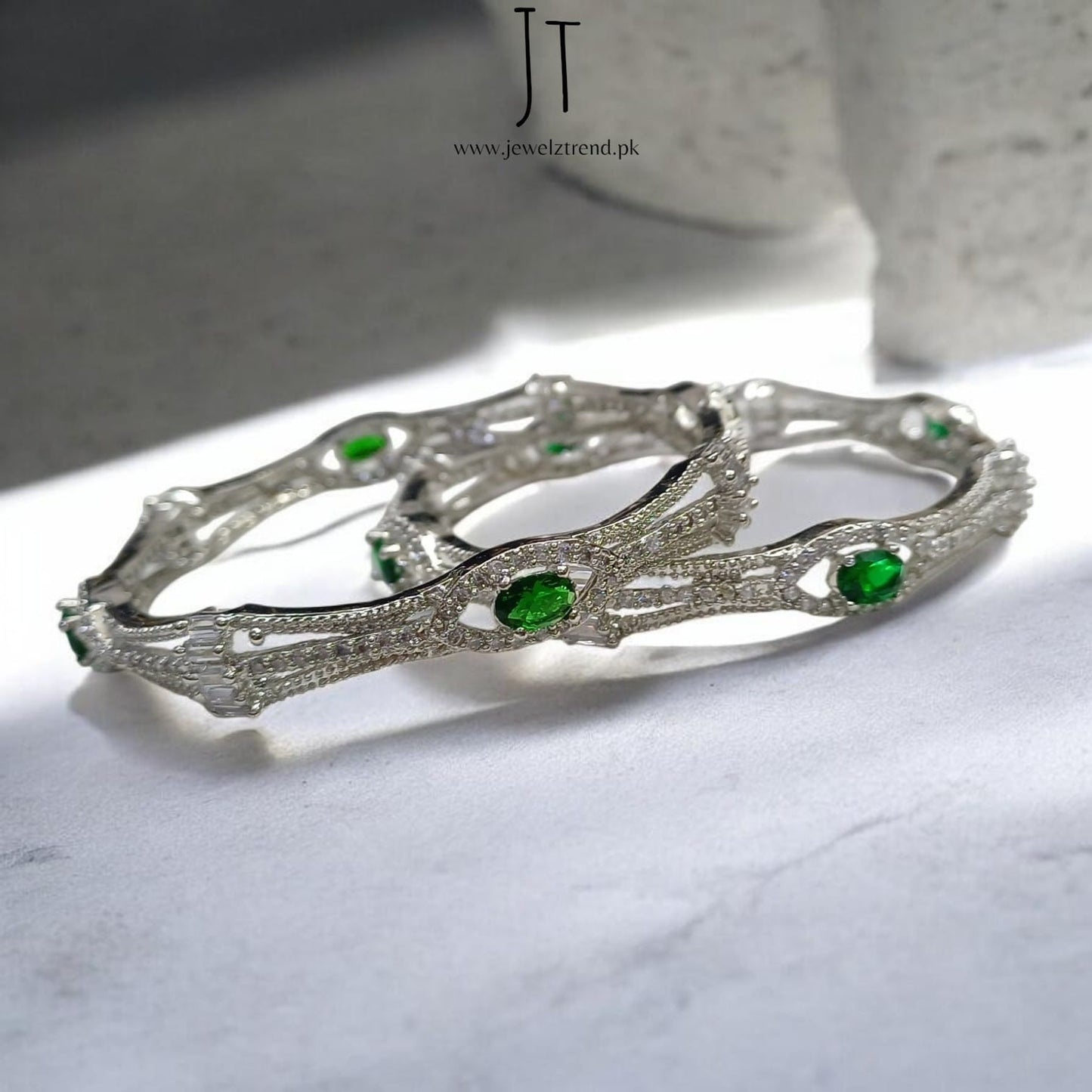 Glow Green: Bangles