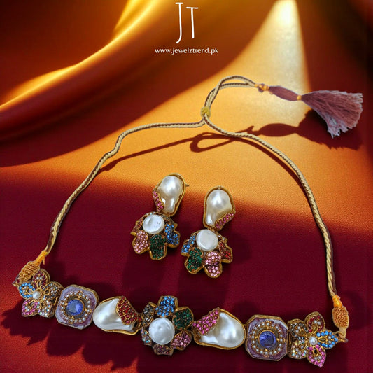 Qous e Kaza: Turkish Choker Set  1014