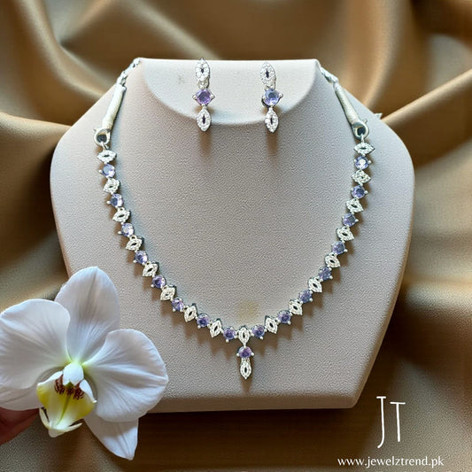 Pretty Purple Necklace