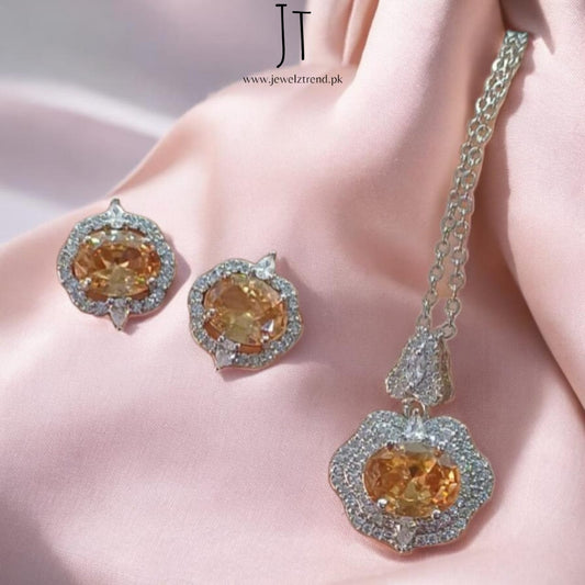 Silver AD Locket Set