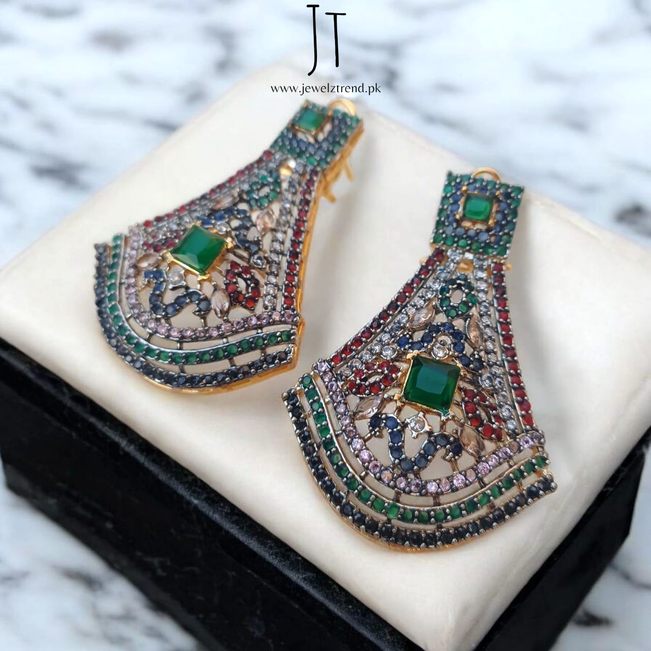 Designer Long Earrings