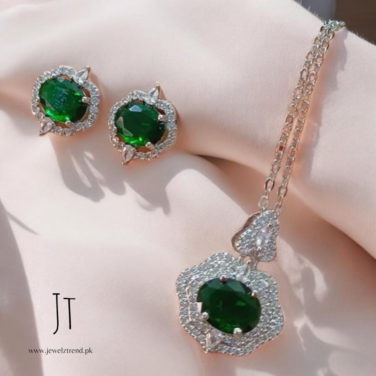 Silver AD Locket Set