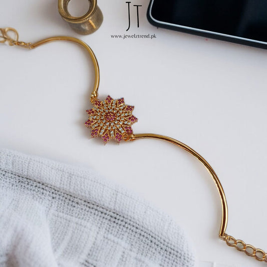 Radiant Ruby: Daily Wear Bracelet