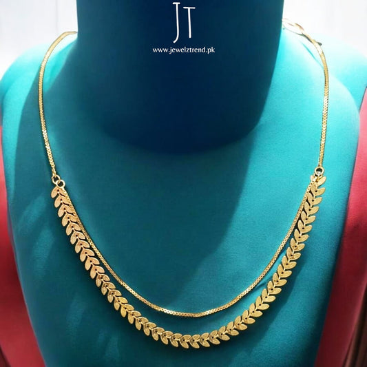 Leaf Chain: Gold Look