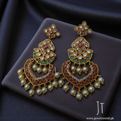 Naseem: South Indian Earrings