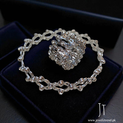 Ring Bracelet Silver