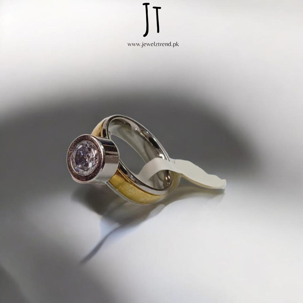 Band ring: Two tone