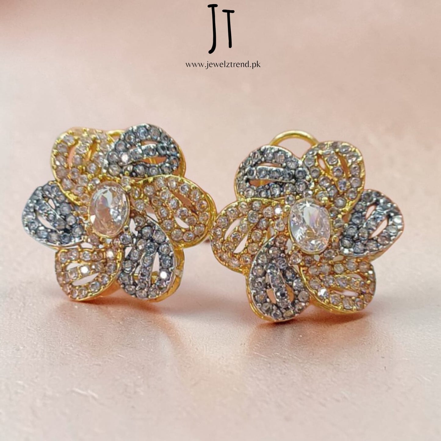 Floral Zone: Gold-Plated Tops