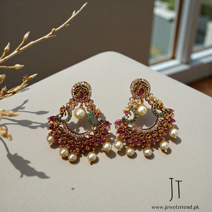 Mehnaz: South Indian Earrings