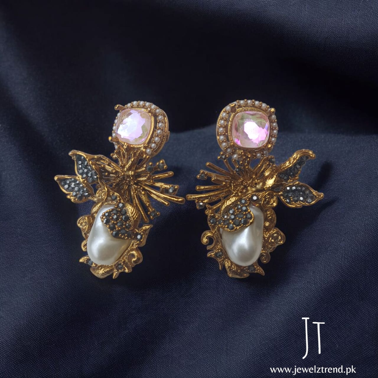 Turkish Heritage Stone Earrings