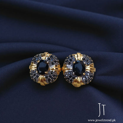 Cuboid Jurao Tops: Gold plated