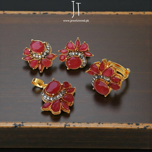Blooming Petals: Locket Set