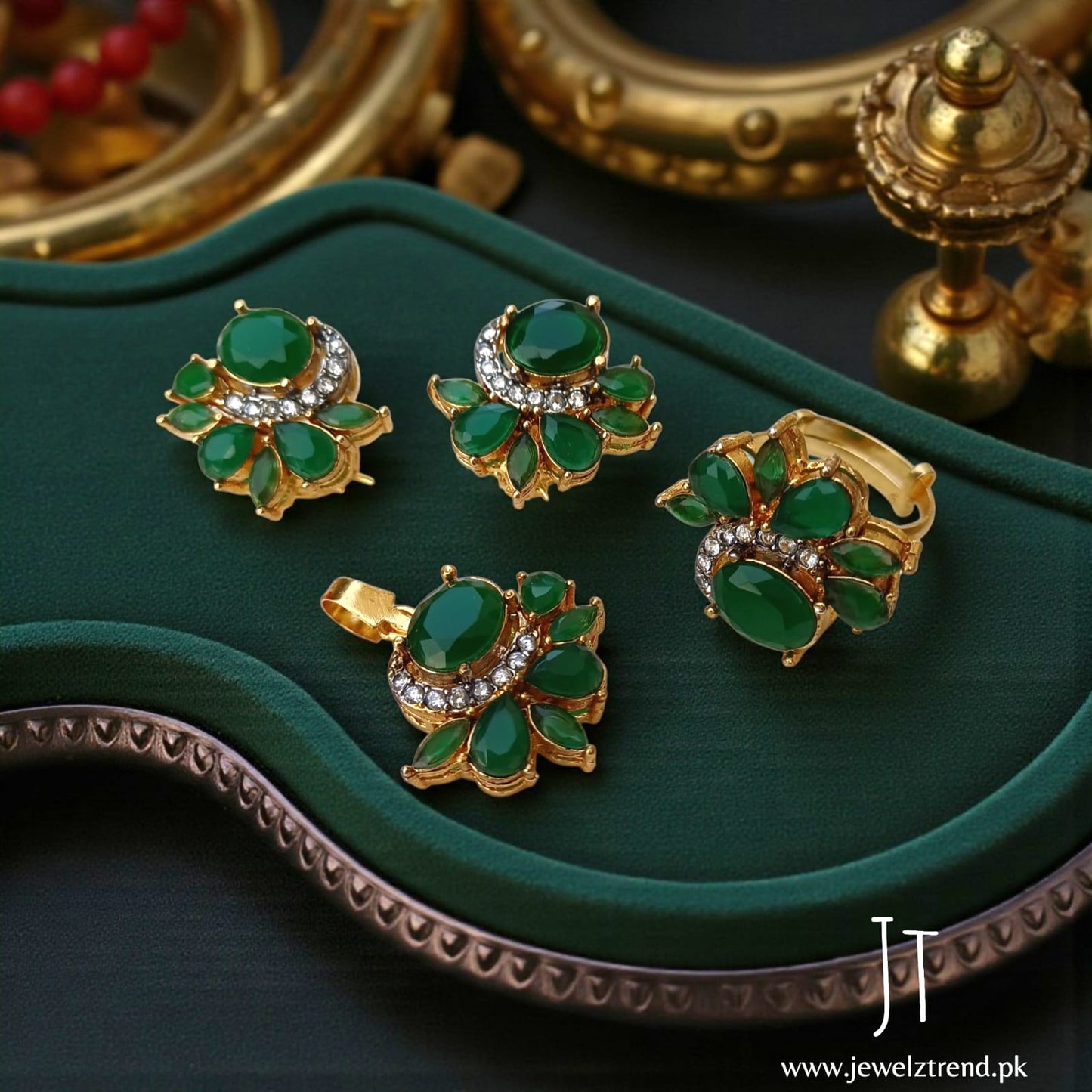 Blooming Petals: Locket Set