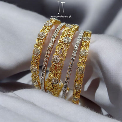 Gold Look Bangles