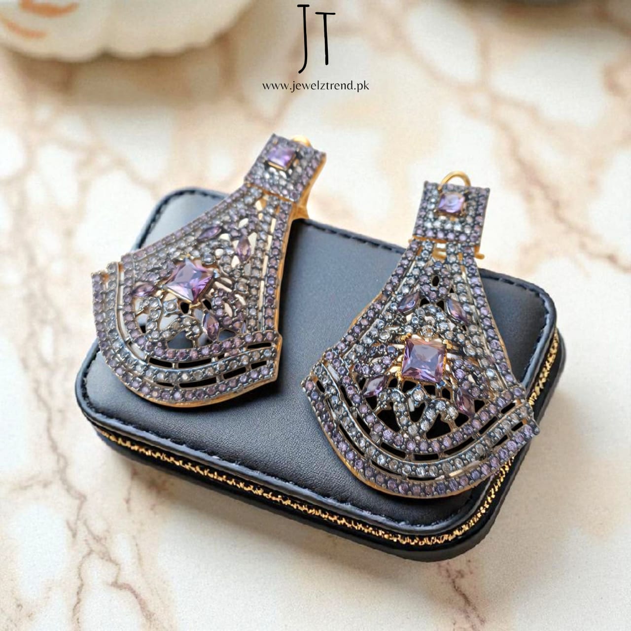 Designer Long Earrings