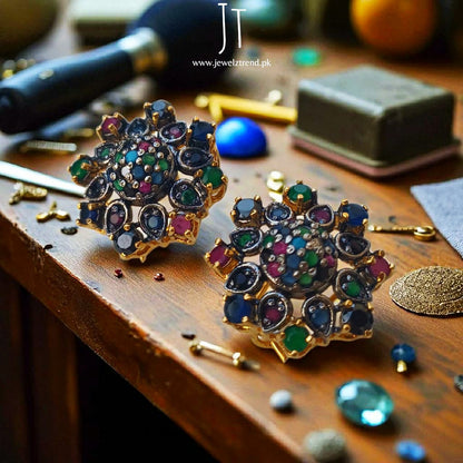 Luxe Star Glow: Jurao Earrings