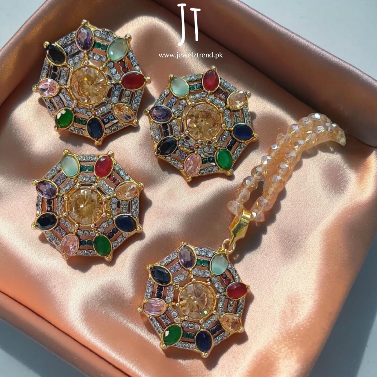Floral Web: Locket Set