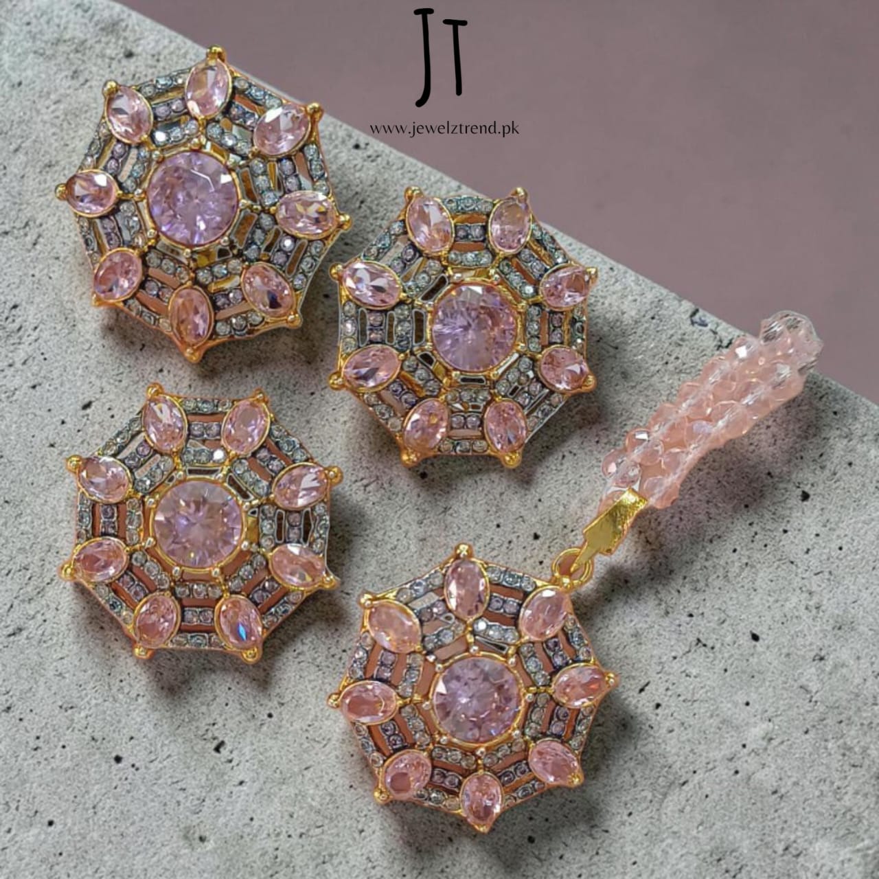Floral Web: Locket Set