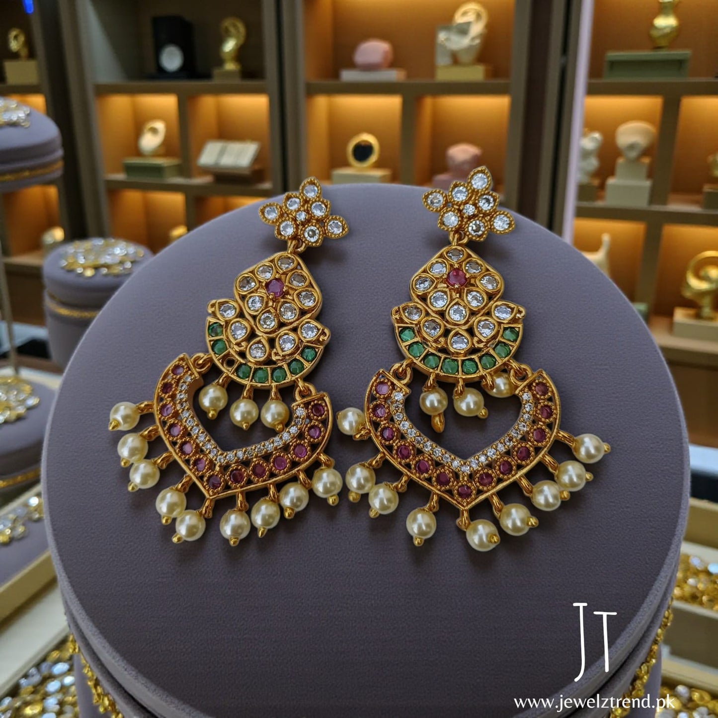 Naseem: South Indian Earrings