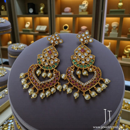 Naseem: South Indian Earrings