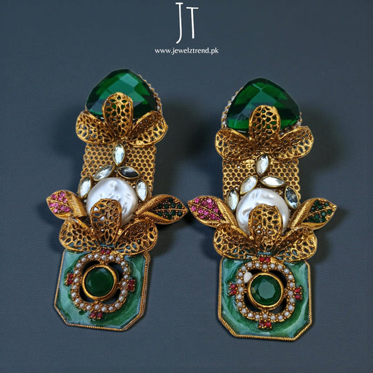 Lavender Grace: Designer Earrings