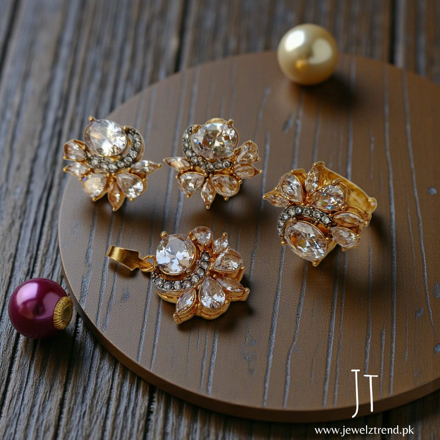 Blooming Petals: Locket Set