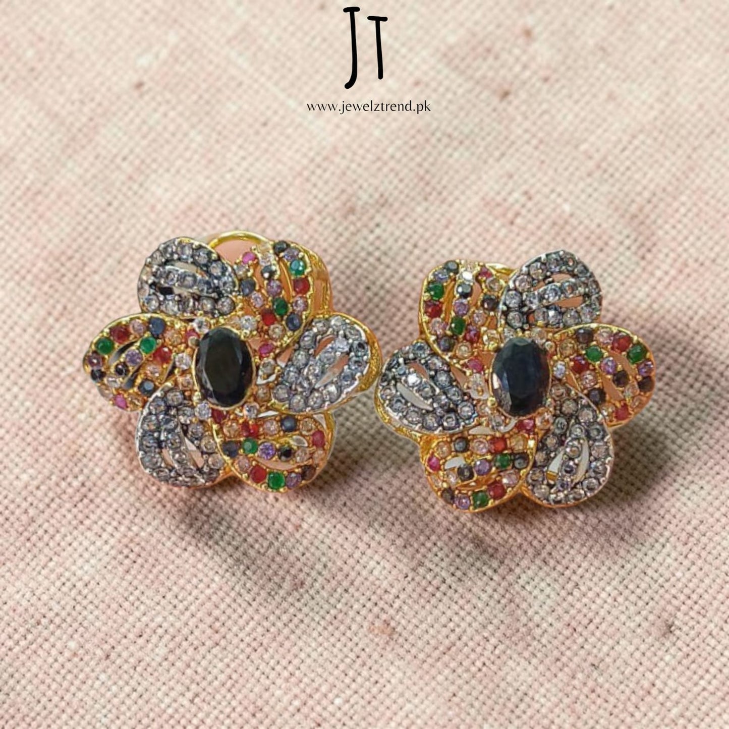 Floral Zone: Gold-Plated Tops