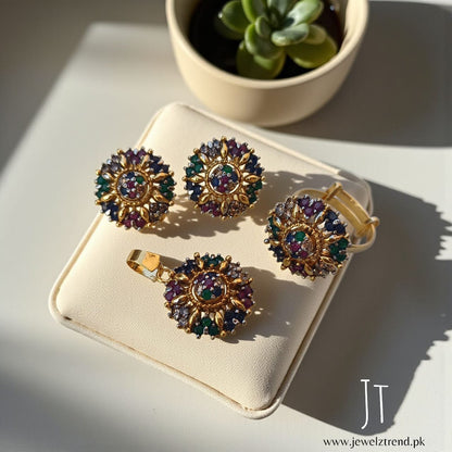 Mystic Bloom: Jurao Locket Set