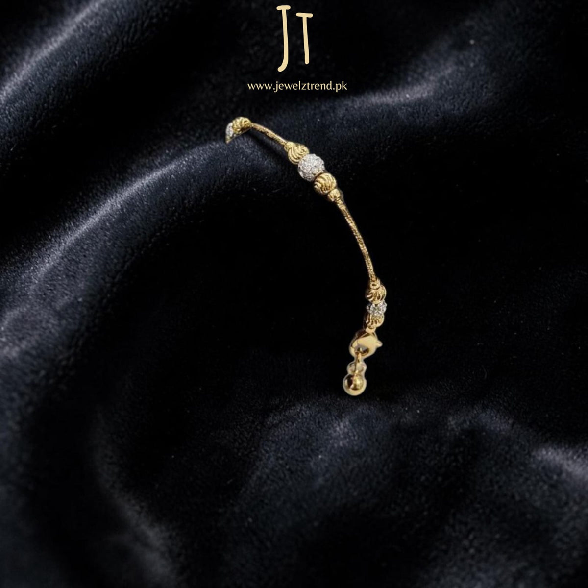 Radiant Gold Bead Bracelet