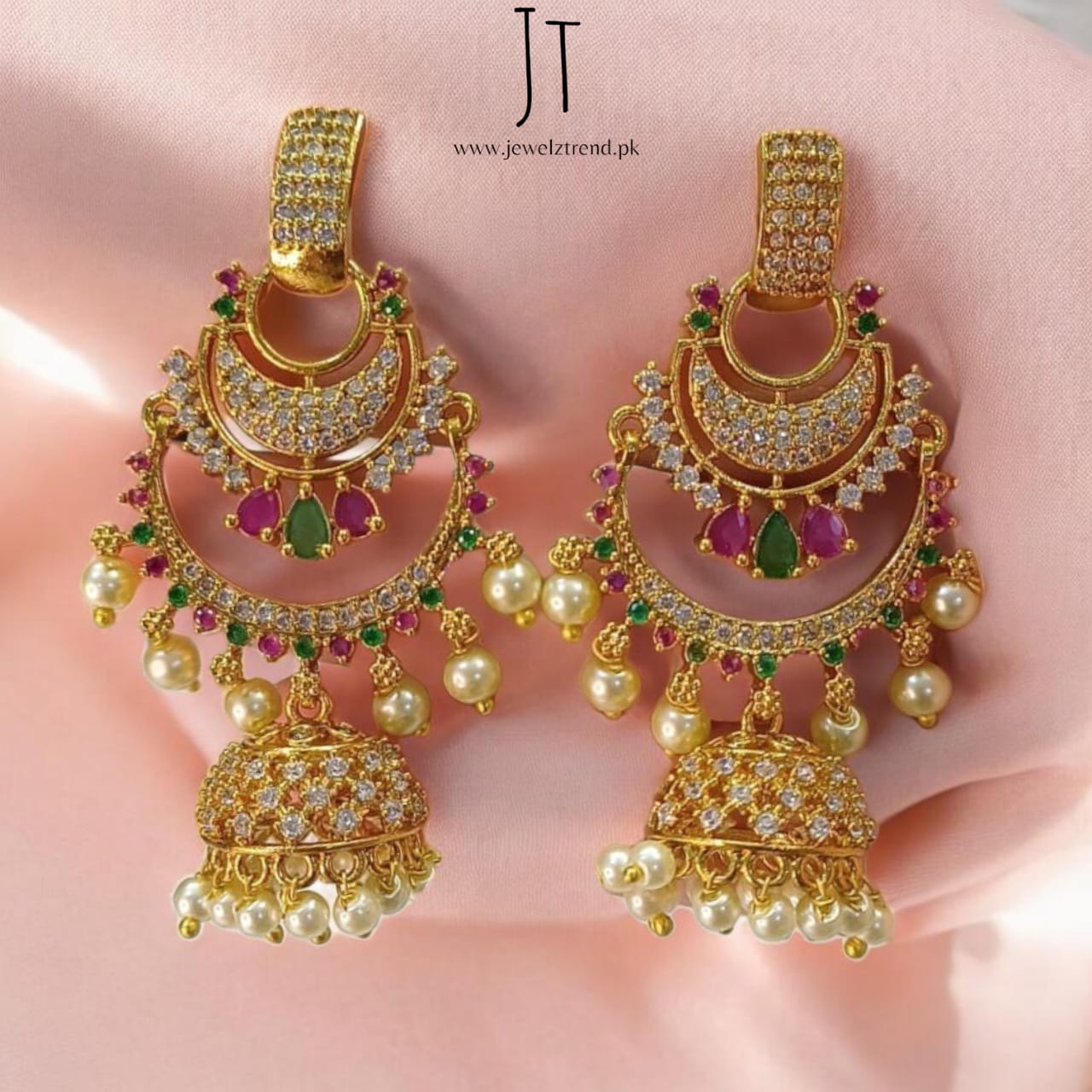 Firdous: South Indian Earrings
