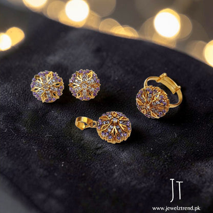 Spring Rose: Jurao Locket Set