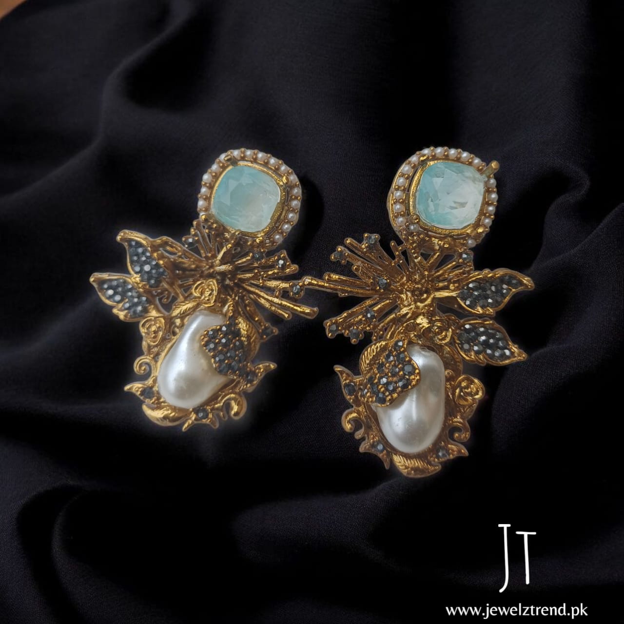 Turkish Heritage Stone Earrings