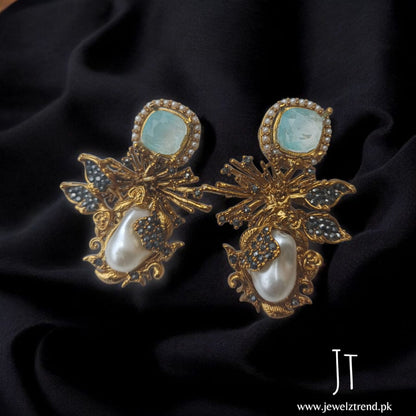 Turkish Heritage Stone Earrings
