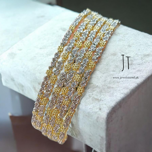 AD Luster Shine: 1 carat bangles