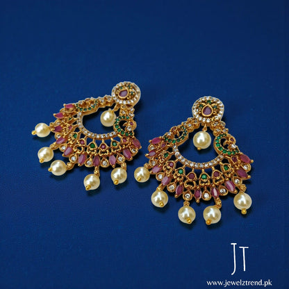 Mehnaz: South Indian Earrings