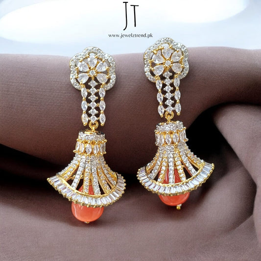 Tulip Bloom: AD Long earrings