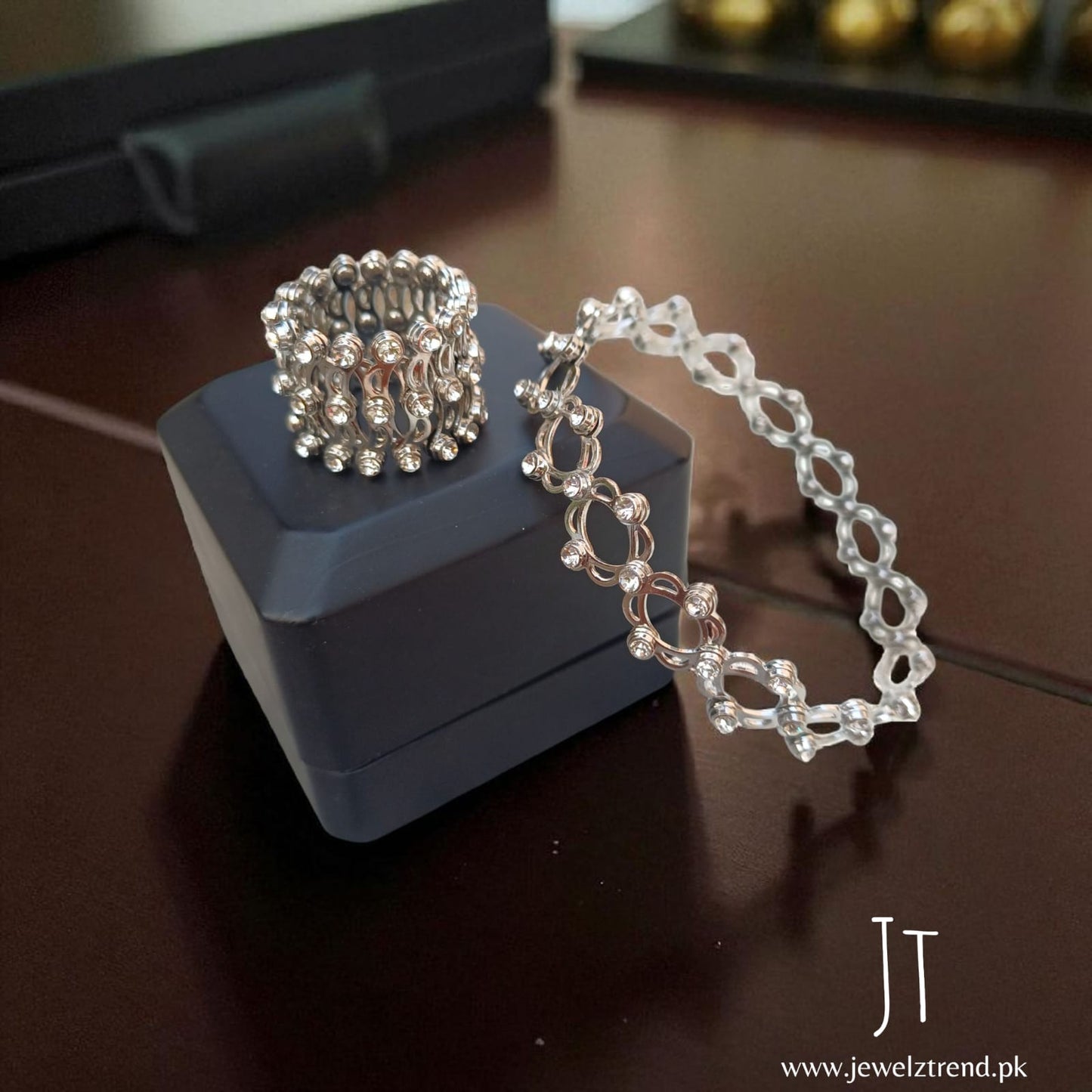 Ring Bracelet Silver
