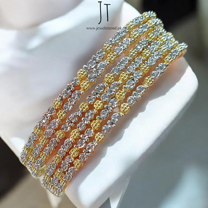 AD Luster Shine: 1 carat bangles