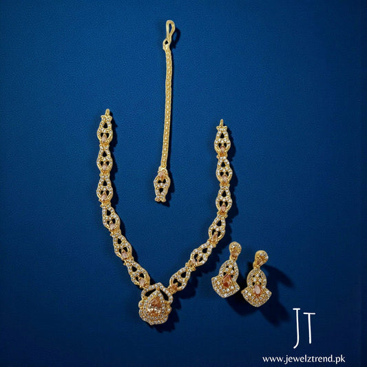 Gold Breeze: Necklace Set