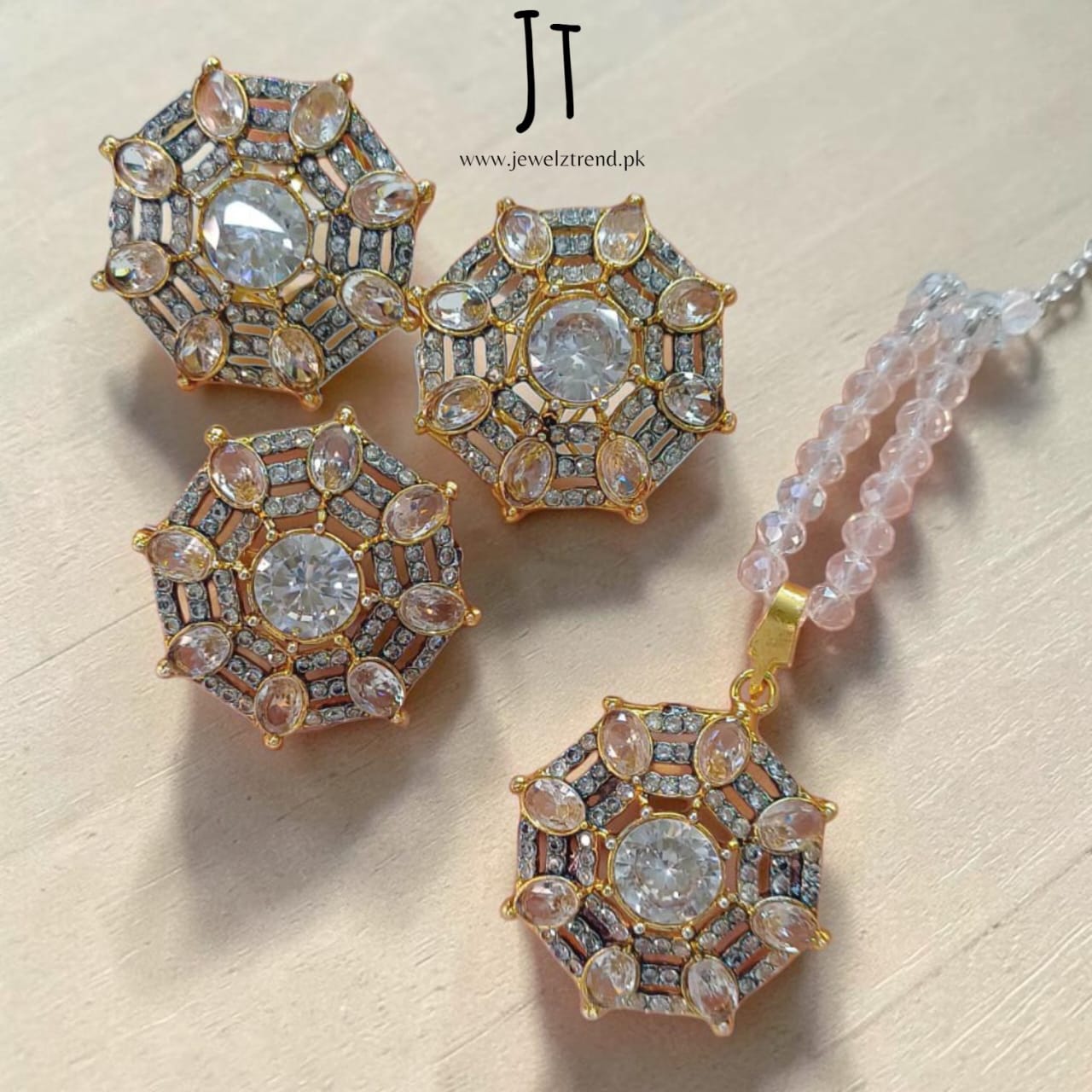 Floral Web: Locket Set